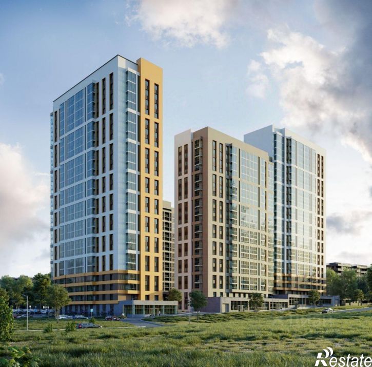 3-комн квартира в новом доме улица Космонавта Леонова, 41к3