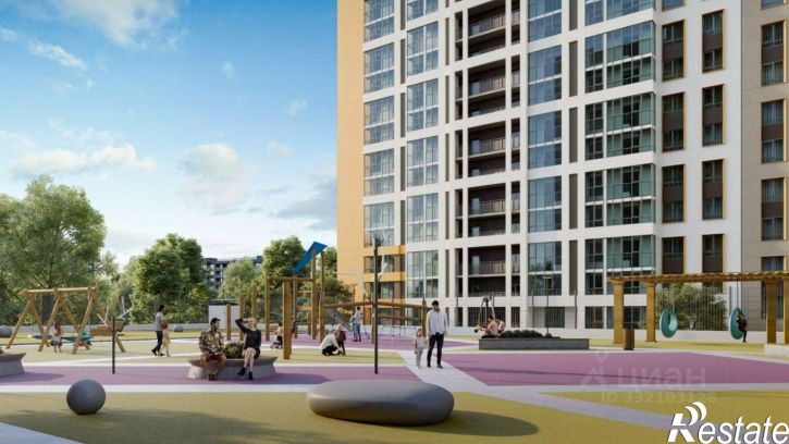 3-комн квартира в новом доме улица Космонавта Леонова, 41к3