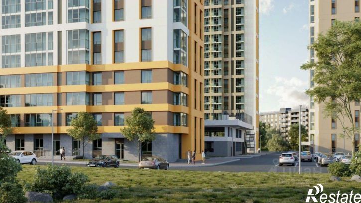 3-комн квартира в новом доме улица Космонавта Леонова, 41к3