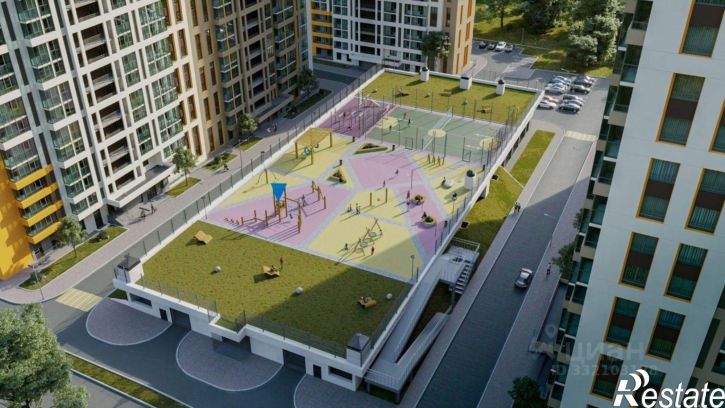 3-комн квартира в новом доме улица Космонавта Леонова, 41к3