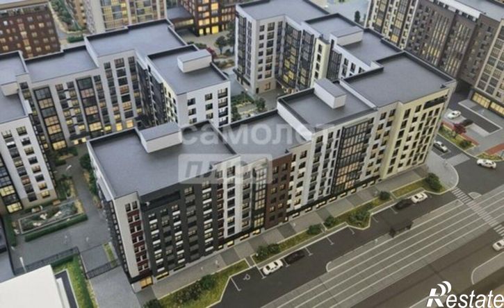 2-комн квартира в новом доме Пермь, улица Дзержинского, 35А