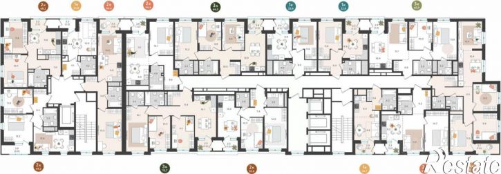 2-комн квартира в новом доме улица Куфонина, 1