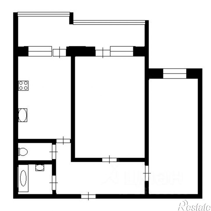 2-комн квартира б-р 48 Стрелковой Бригады, 3,  д. 3