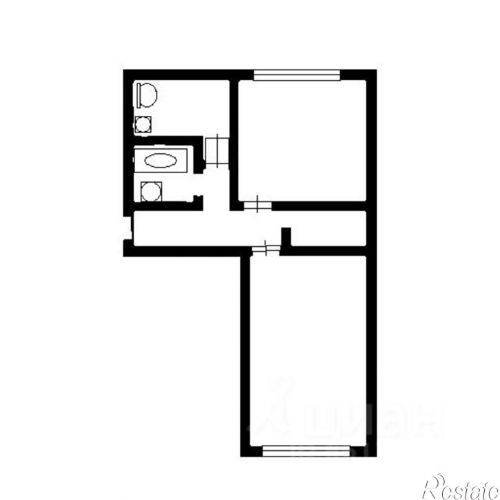 2-комн квартира пр-кт Ленина, 53в,  д. 53в