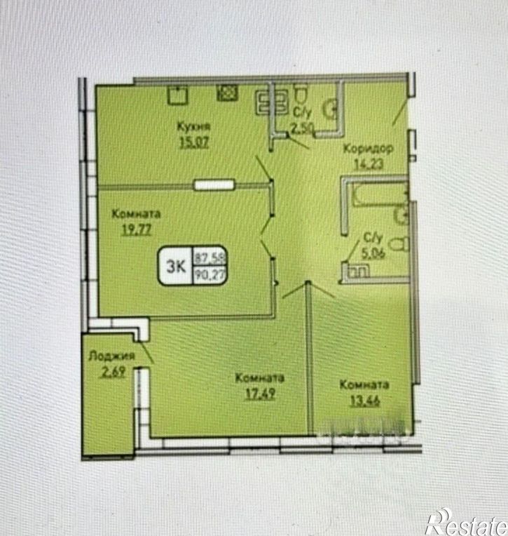 3-комн квартира Пермь г., Мотовилихинский