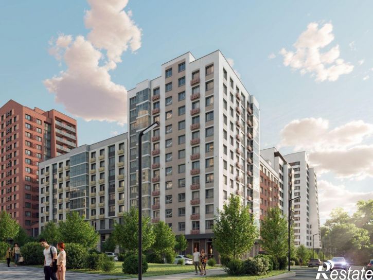 2-комн квартира в новом доме улица Дзержинского, 35Б