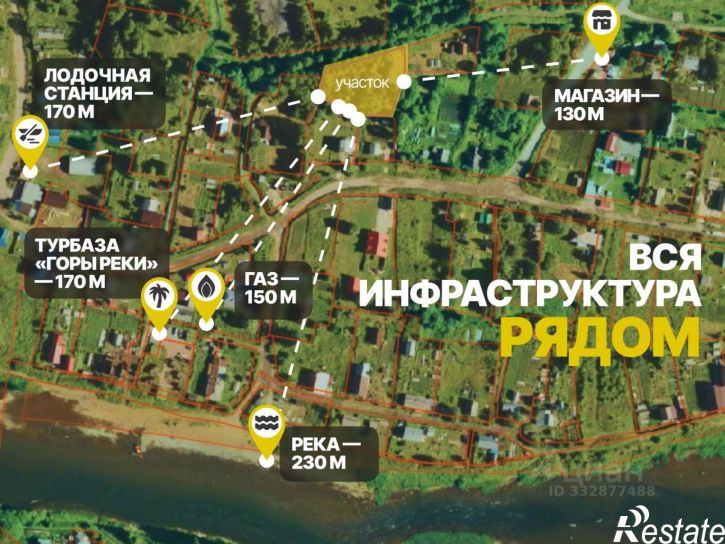 Земельный участок ул Советская, 14,  д. 14