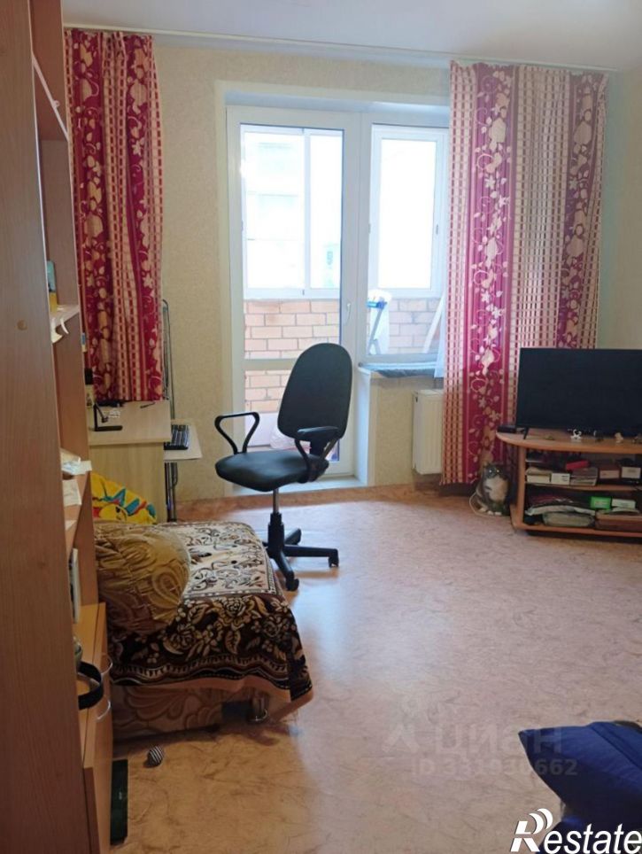 1-комн квартира Пермь, улица Маршала Толбухина, 23