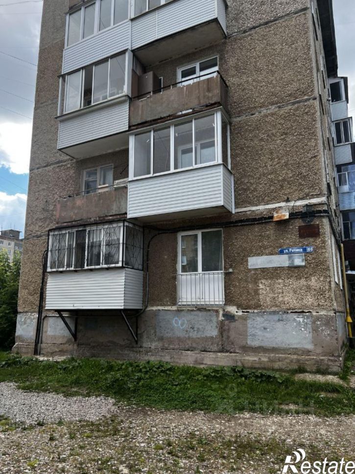1-комн квартира Пермь, улица Репина, 66
