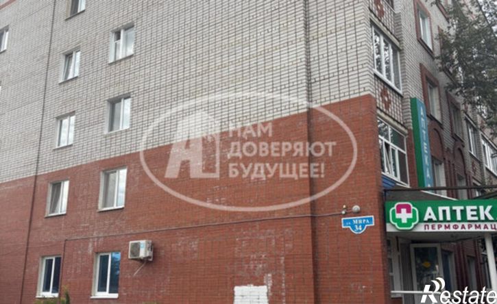 2-комн квартира Лысьва, улица Мира, 34