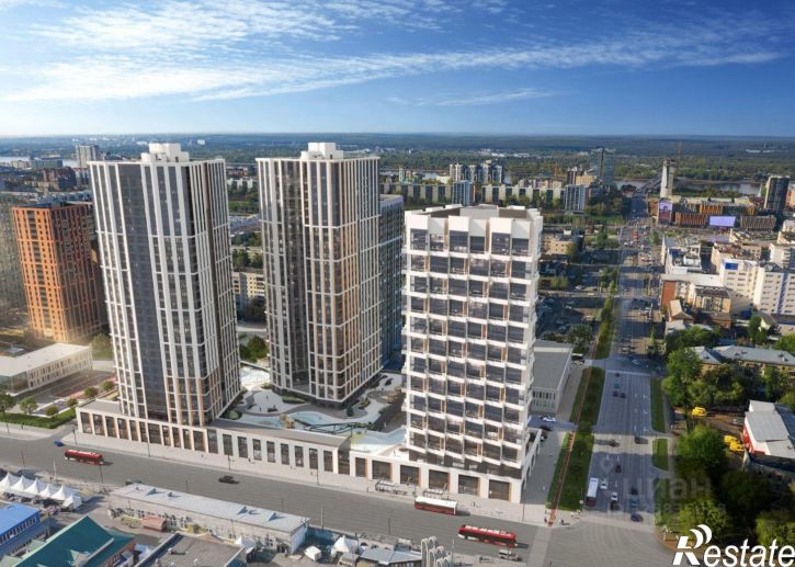 2-комн квартира в новом доме улица Пушкина