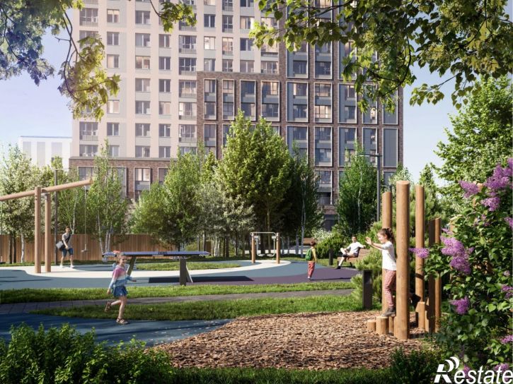 3-комн квартира в новом доме улица Левченко, 8