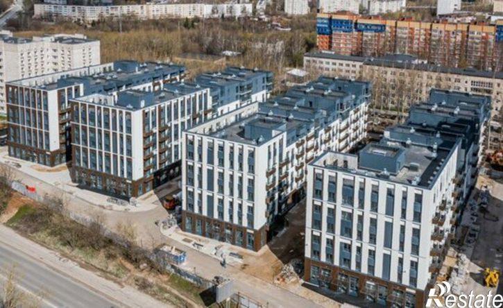 2-комн квартира в новом доме Пермь, бульвар Гагарина, 72