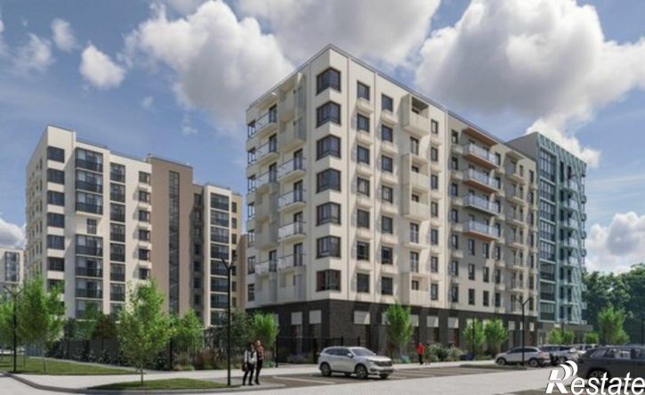 1-комн квартира в новом доме Пермь, микрорайон Камская Долина, ЖК Пятый элемент
