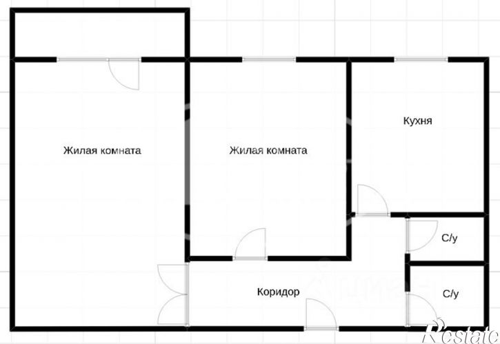 2-комн квартира ул Пионерская, 48г,  д. 48г