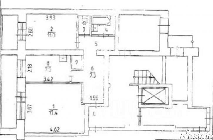 2-комн квартира ул Юбилейная, 19,  д. 19