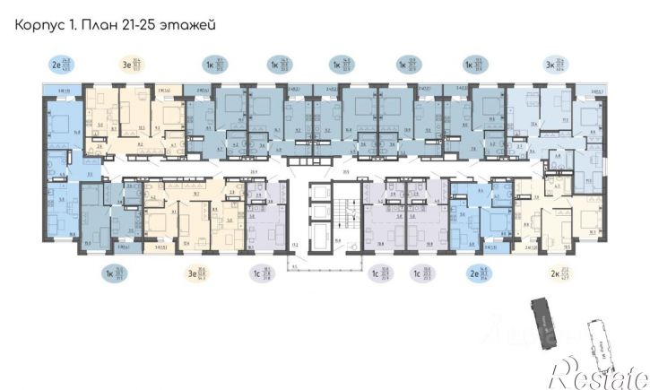 3-комн квартира в новом доме Ижевская улица, 38