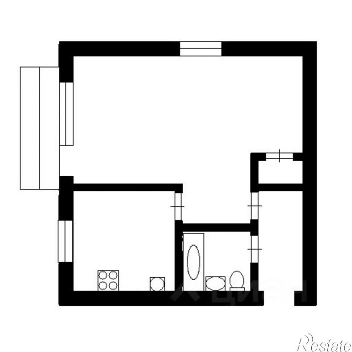 1-комн квартира Звездный пгт, Ленина ул, 18