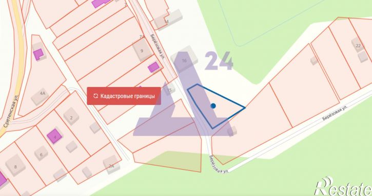 Земельный участок Одина
