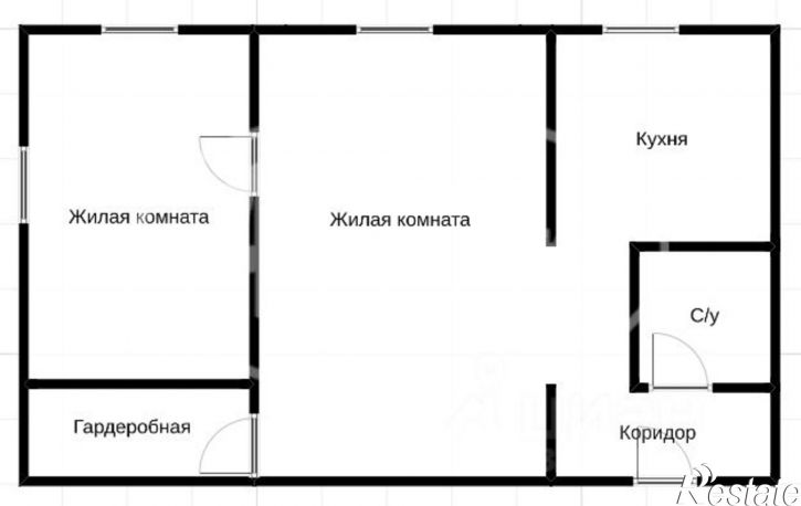 2-комн квартира Коммунистическая улица, 23,  д. 23