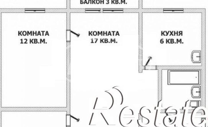 2-комн квартира улица Чайковского, 8А,  д. 8А