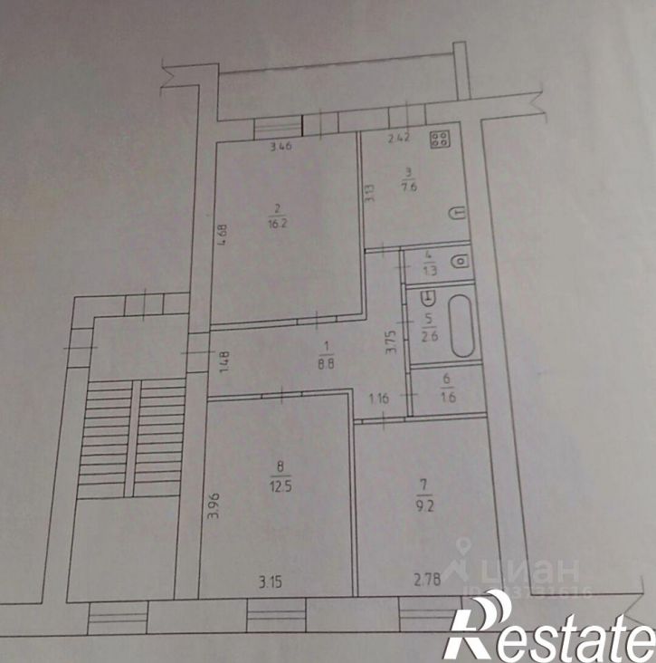 3-комн квартира улица Ильина, 33А,  д. 33А