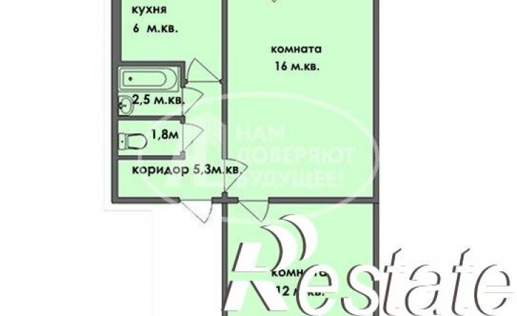 2-комн квартира улица Толбухина, 24,  д. 24