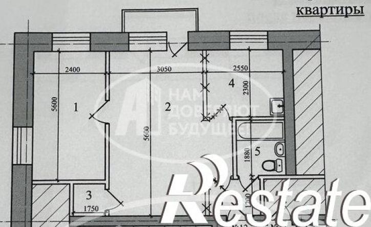 2-комн квартира улица Фрунзе, 36,  д. 36